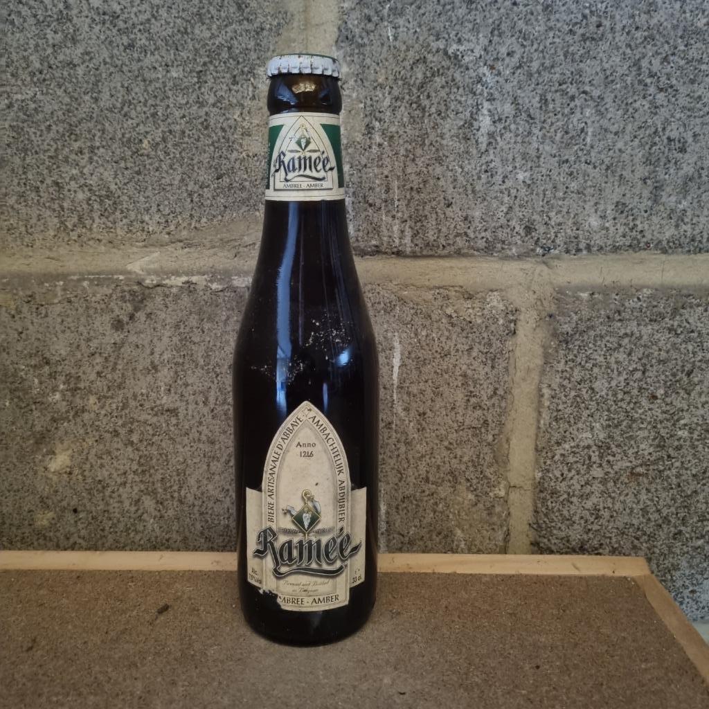 Bouteille de bière Ramée, Enlèvement ou Envoi, Utilisé, Bouteille(s), Autres marques