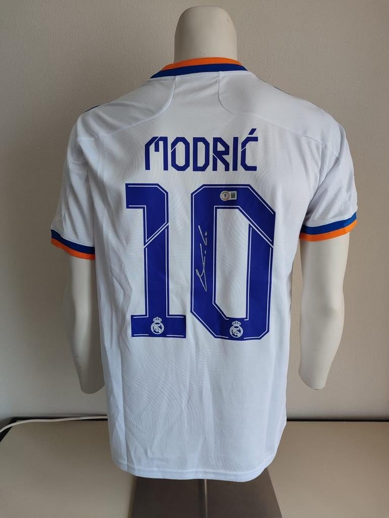 Luca Modric gesigneerd Real Madrid shirt met Beckett coa, Ophalen of Verzenden, Nieuw, Shirt