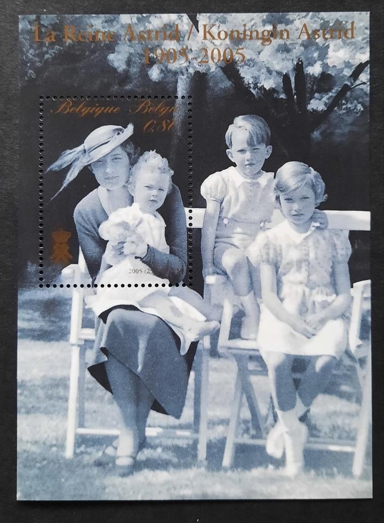 Belgique : COB 3469-BL126 ** Reine Astrid 2005., Timbres & Monnaies, Sans timbre, Neuf, Enlèvement ou Envoi, Non oblitéré