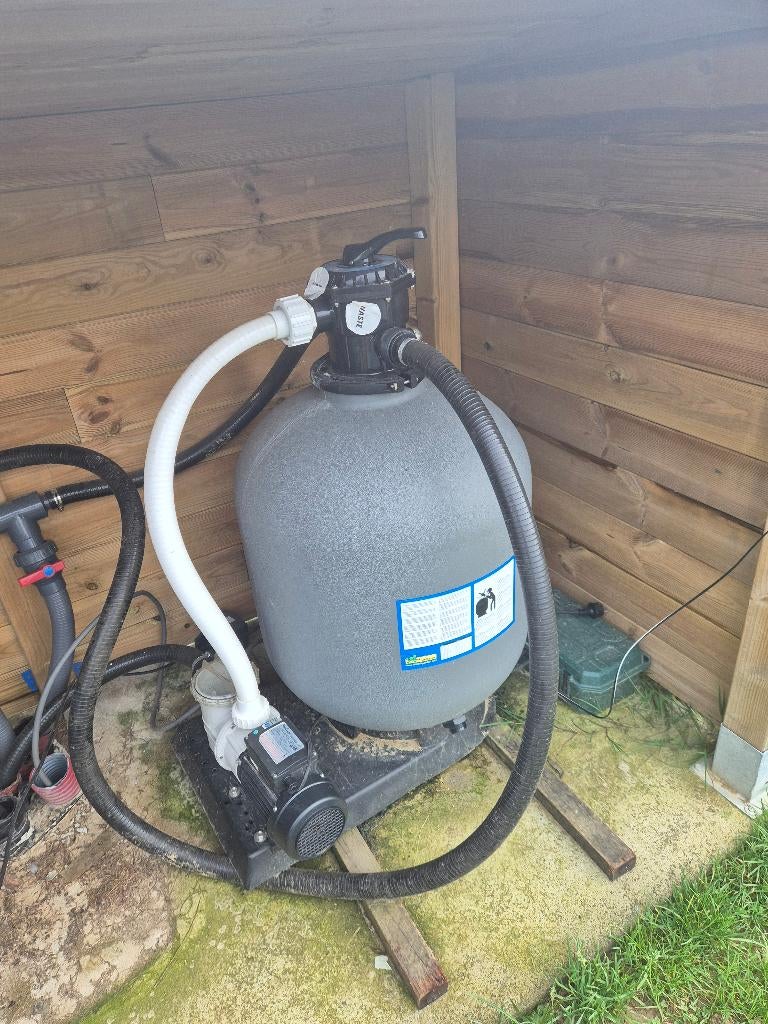 Groupe de filtration de piscine 13 m3/h Ubbink, Enlèvement, Utilisé, Filtre