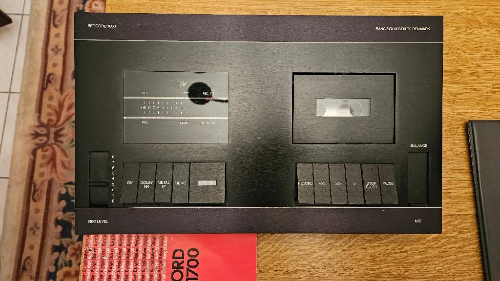 bang & olufson, TV, Hi-fi & Vidéo, Enlèvement, Comme neuf, Deck cassettes ou Lecteur-enregistreur de cassettes, Bang & Olufsen