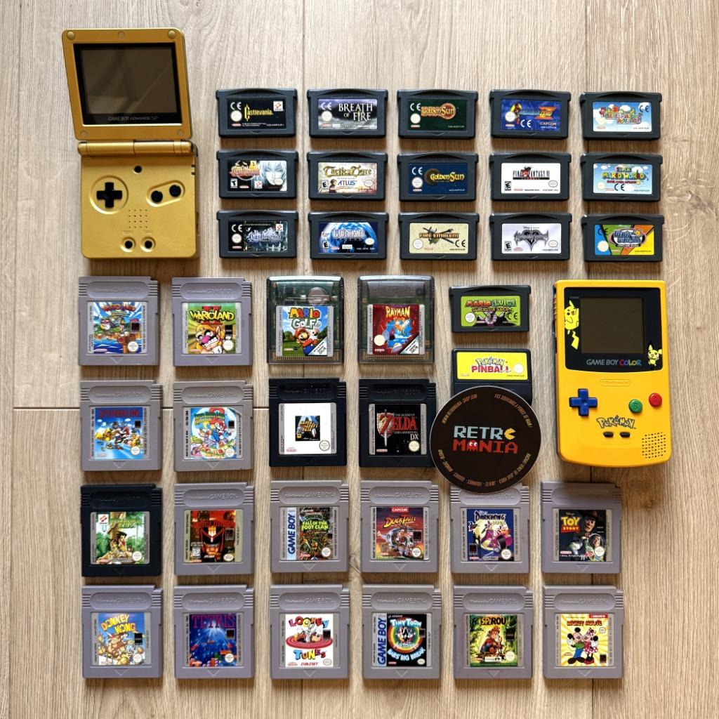 Console GBA SP Zelda + Game Boy Color Pokemon + Jeux, Consoles de jeu & Jeux vidéo, Nintendo, Nintendo, Nintendo, Enlèvement ou Envoi