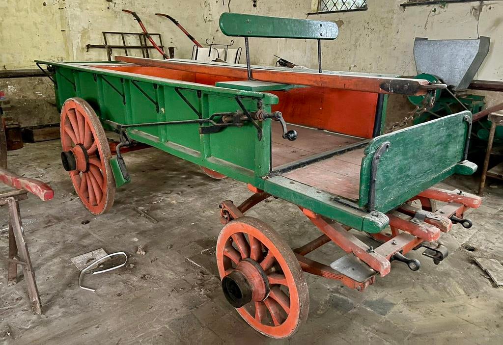 Mechelse groentewagen, Gebruikt, Paard