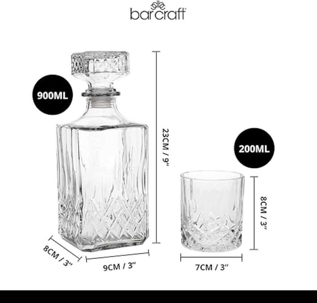 Coffret cadeau carafe en verre LIVRAISON RAPIDE ET GRATUITE, Antiquités & Art, Antiquités | Verre & Cristal, Envoi