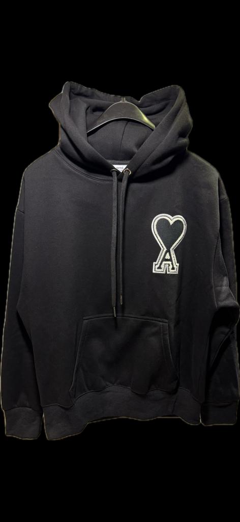 Sweat à capuche AMI Paris, Vêtements | Hommes, Pulls & Vestes, Comme neuf, Taille 52/54 (L), Noir, Enlèvement ou Envoi