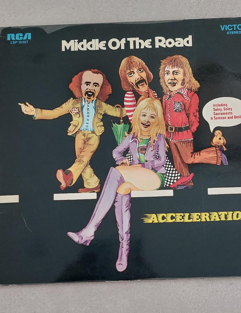 Middle of the road, Acceleration, 33 T, Etat impeccable, CD & DVD, Enlèvement ou Envoi, Autres formats, Comme neuf, Autres types