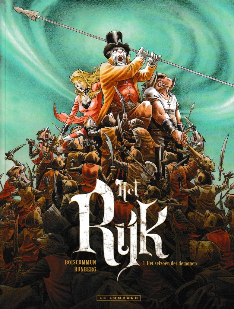 Twee strips - Het Rijk - volledige reeks., Envoi