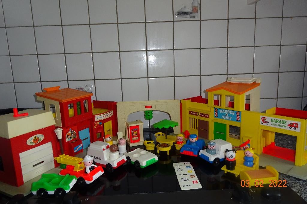 Vintage Fisher Price Play Family #997 Village*PRIMA STAAT, Enlèvement ou Envoi