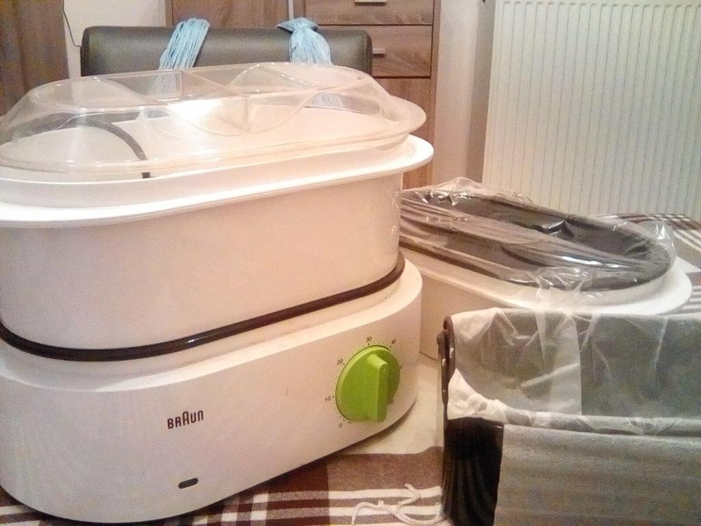 Stoomkoker zo goed als nieuw, Huis en Inrichting, Ophalen of Verzenden, Zo goed als nieuw