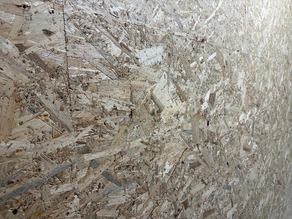 Planches Osb 3 rainuré - 18mm - 0,59 x 2,44m, Enlèvement