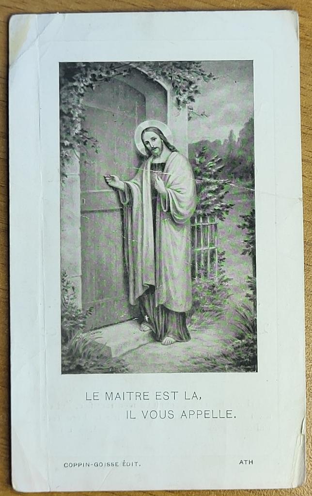 COPPIN-GOISSE, Souv. Ord. Sacerd. Père Hildebrand M. Grannec, Verzamelen, Ophalen of Verzenden, Bidprentje