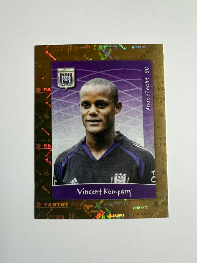 Panini Vincent Kompany, Ophalen of Verzenden, Zo goed als nieuw