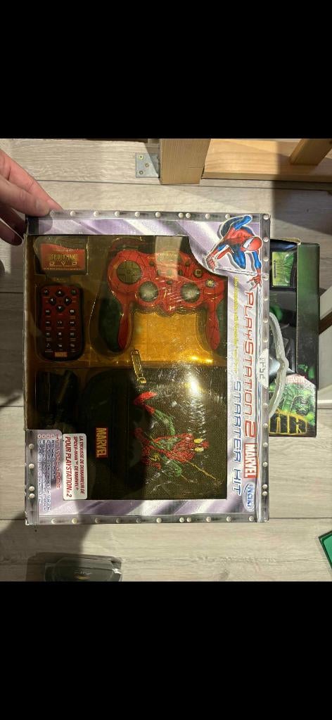 Spiderman of Hulk Marvel PlayStation 2-boxset, Games en Spelcomputers, Spelcomputers | Sony Consoles | Accessoires, Nieuw, PlayStation 2
