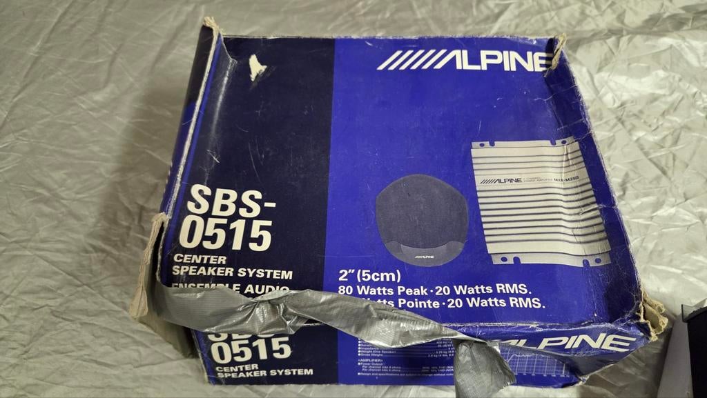 Système de haut-parleurs centraux Alpine SBS-0515, Enlèvement ou Envoi