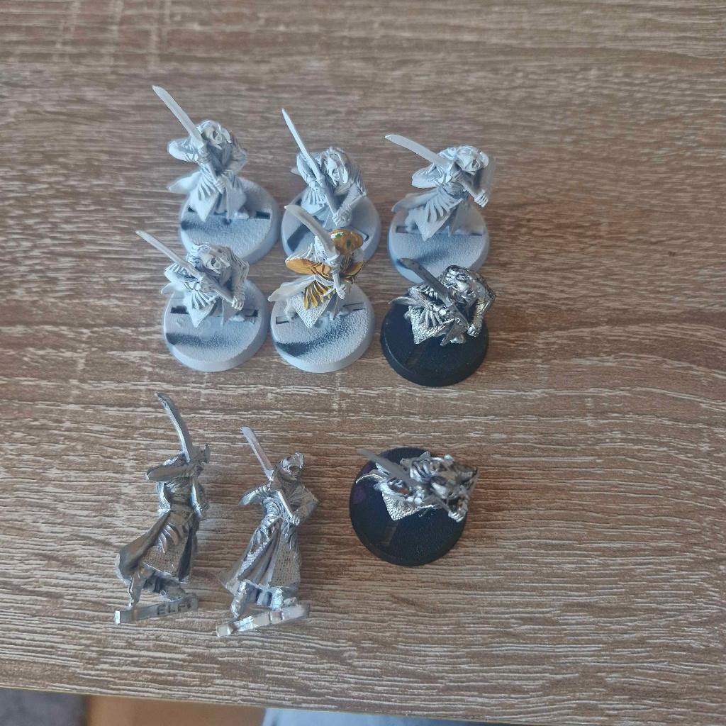 Lorien Elves, Haldir, Lothlorien, LOTR, MESBG, Hobby en Vrije tijd, Wargaming, Met verf, Gebruikt, Figuurtje(s), Lord of the Rings