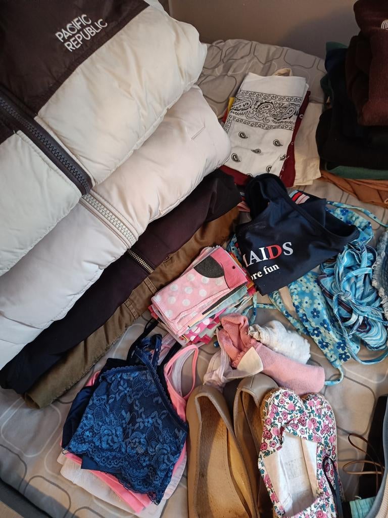 Pakket meisjeskleding, 90 stuks, Kinderen en Baby's, Kinderkleding | Kinder-kledingpakketten, Gebruikt, Overige maten, Ophalen of Verzenden