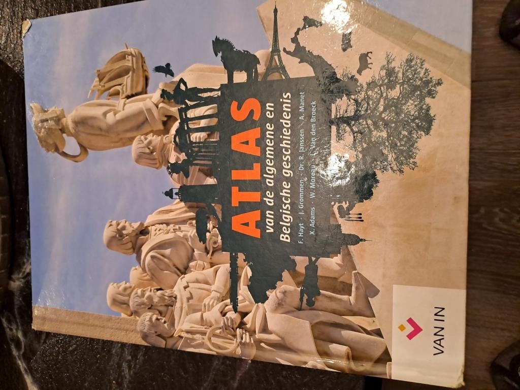 Atlas van de algemene en Belgische geschiedenis, Gelezen, ASO, Ophalen of Verzenden, Nederlands