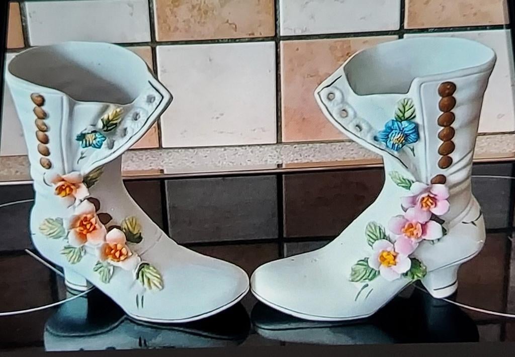 Paire botte en biscuit, Enlèvement ou Envoi, Comme neuf