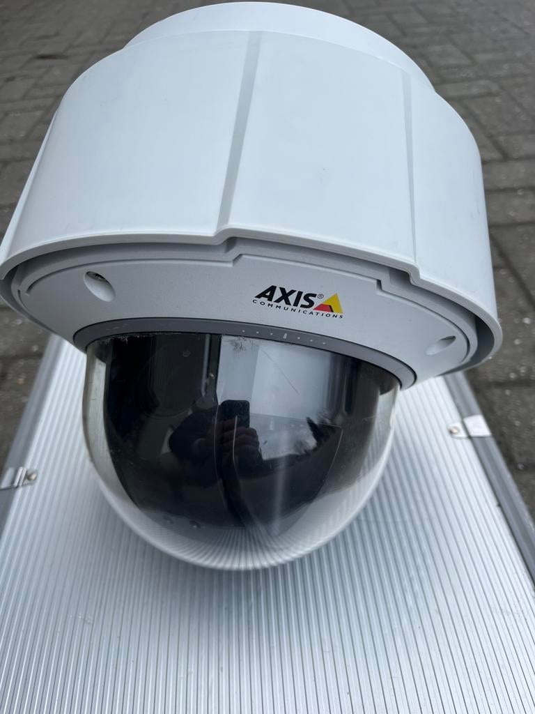 Axis Q6075-E PTZ Clear Dome netwerkcamera + T91B6, Ophalen of Verzenden, Zo goed als nieuw, Buitencamera