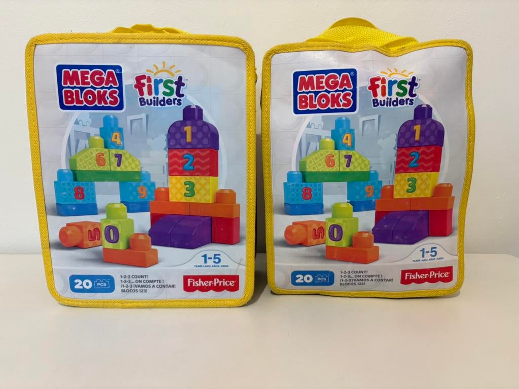 Mega bloks, eerste bouwblokken, Ophalen, Zo goed als nieuw