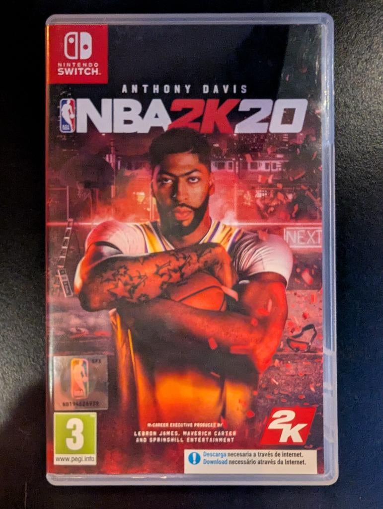 Nintendo Switch NBA 2K20, Games en Spelcomputers, Games | Nintendo Switch, Zo goed als nieuw, Sport, Eén computer, Ophalen