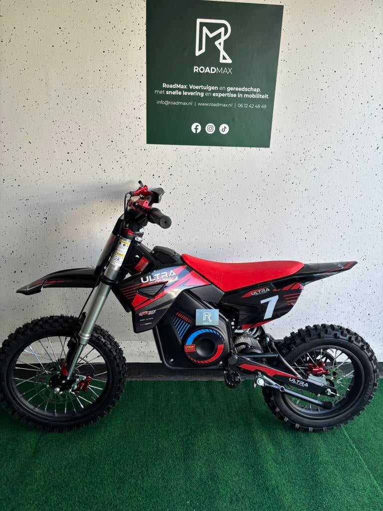 DIRT BIKE 1800W 48V 60KM/U ULTRA MOTOCROSS NIEUW MODEL 2025!, Ophalen of Verzenden, Nieuw