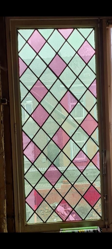 Vitrail plusieurs modèles 0478.28.75.33, Bricolage & Construction, Enlèvement, Utilisé, Vitrail