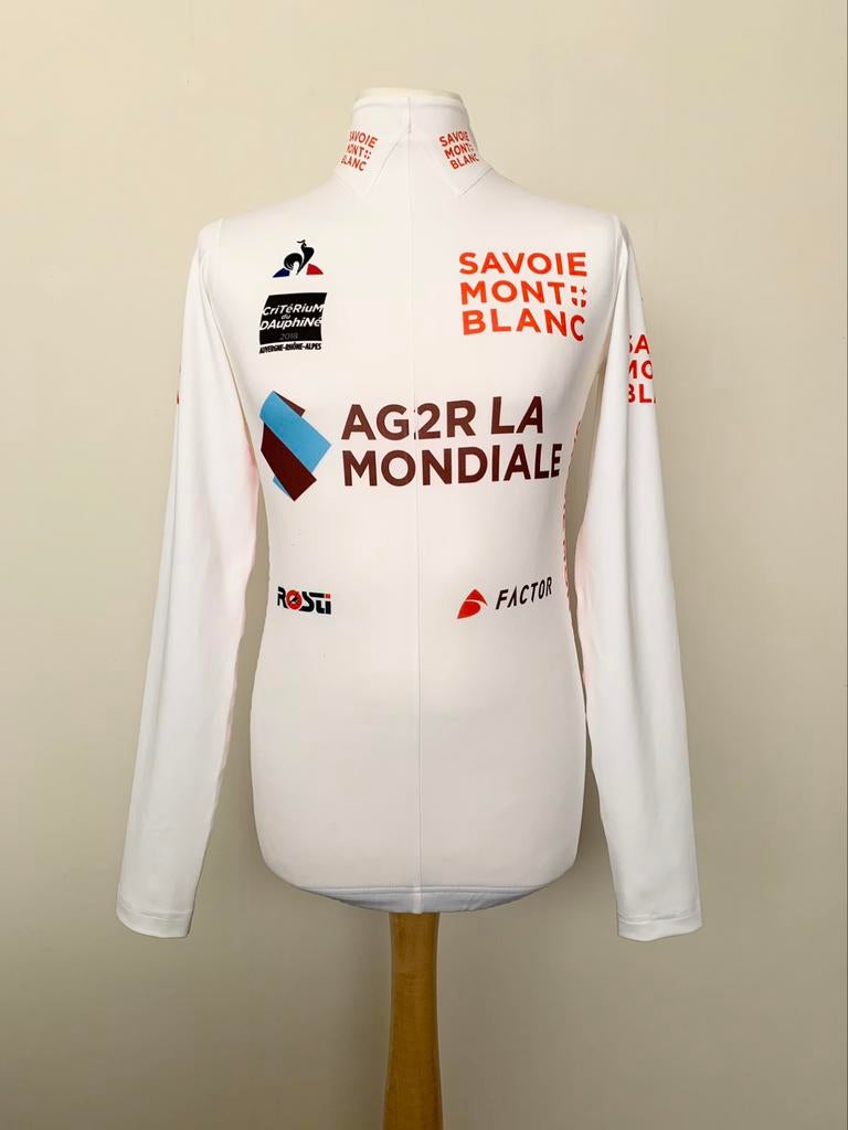Critérium du Dauphiné 2018 Young Rider Jersey worn by Latour, Enlèvement ou Envoi, Utilisé, Vêtements