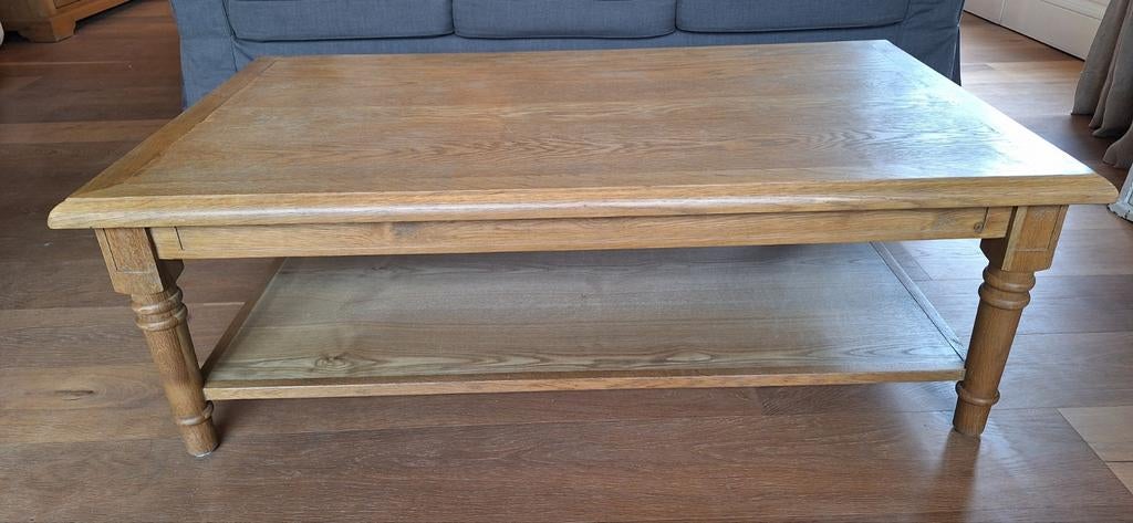 Salontafel 'Kingsbury' massief eiken, Ophalen, Gebruikt