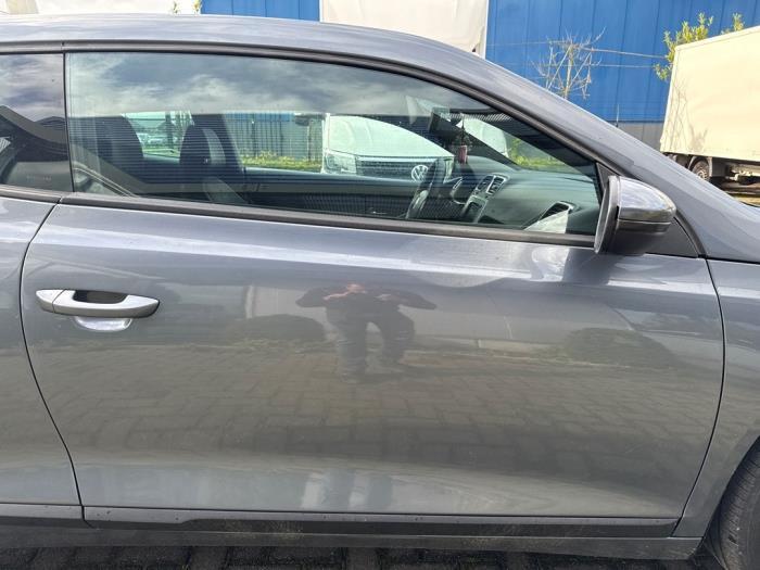 Portière 2portes gauche d'un Volkswagen Scirocco (LR7K), Volkswagen, -, 3 mois de garantie, Utilisé