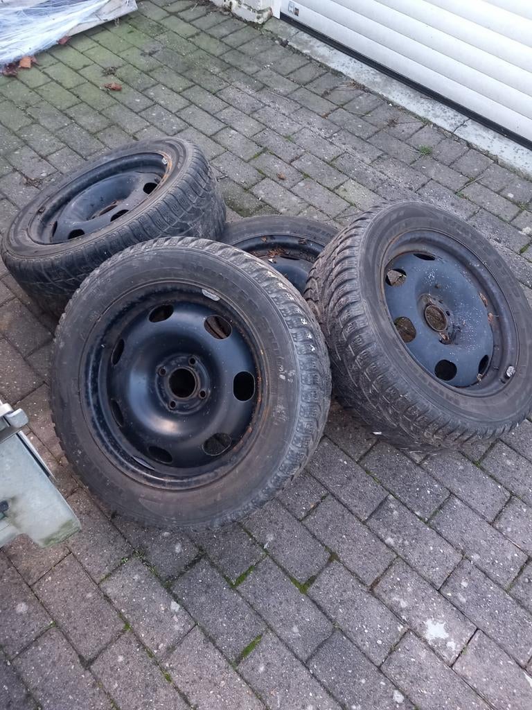 Pneus hiver 215 55 16, Autos : Pièces & Accessoires, Enlèvement