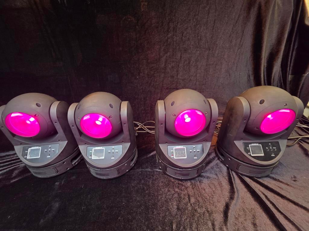 4 continu roterende 60w LED-koplampen, Ophalen, Zo goed als nieuw