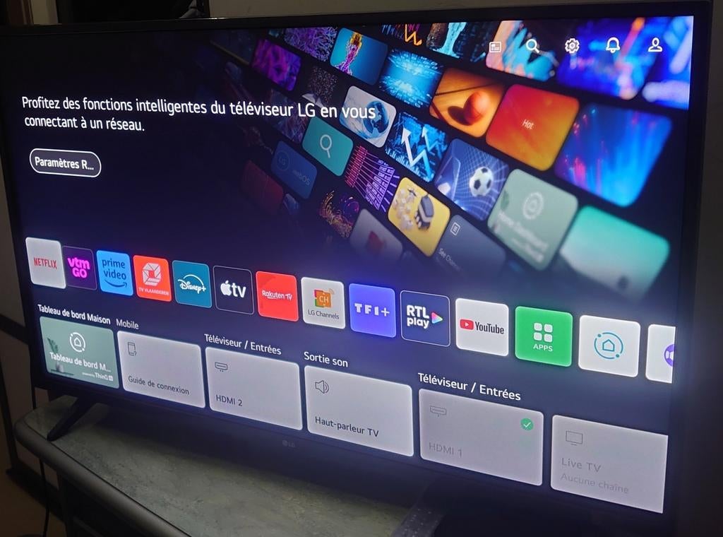 Smart TV LG 4K UHD 60Hz / 50Hz, Comme neuf, 4k (UHD), LG, Smart TV