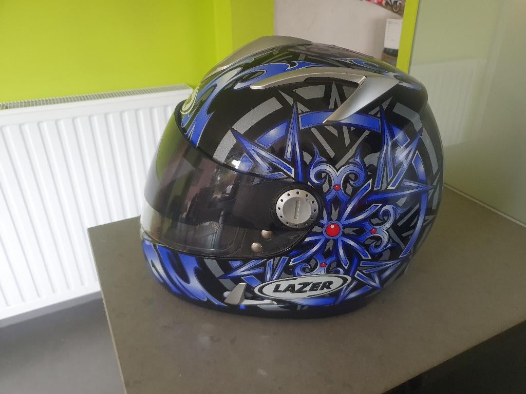 casque de moto laser, Motos, Enlèvement ou Envoi, Femmes, Lazer