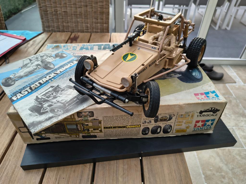 tamiya vintage Fast attack vehicle 58046 (1984), Hobby & Loisirs créatifs, Modélisme | Radiocommandé & Téléguidé | Voitures, Échelle 1:10