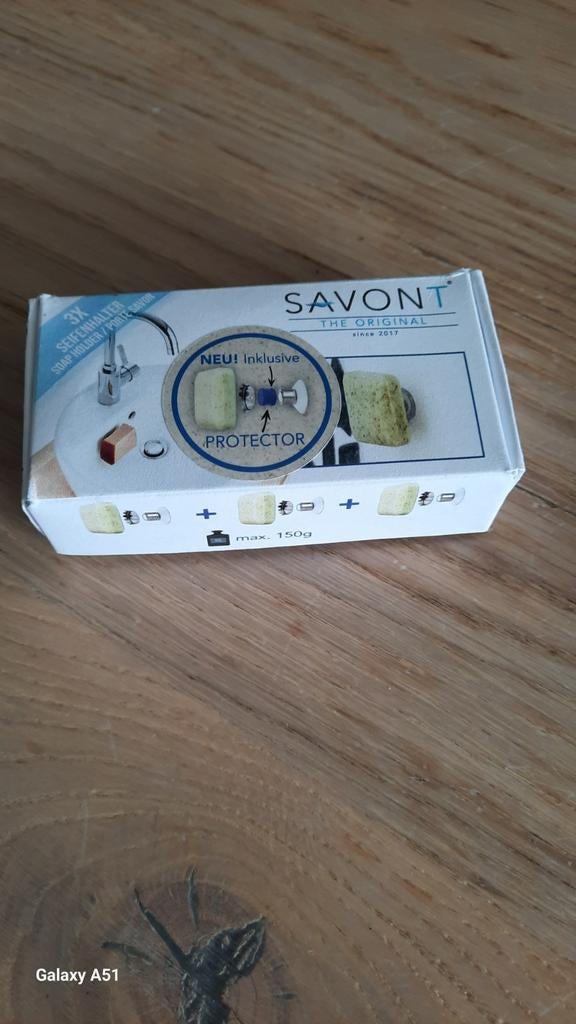 Zeephouder met magneet en zuignap, Huis en Inrichting, Ophalen of Verzenden, Zo goed als nieuw