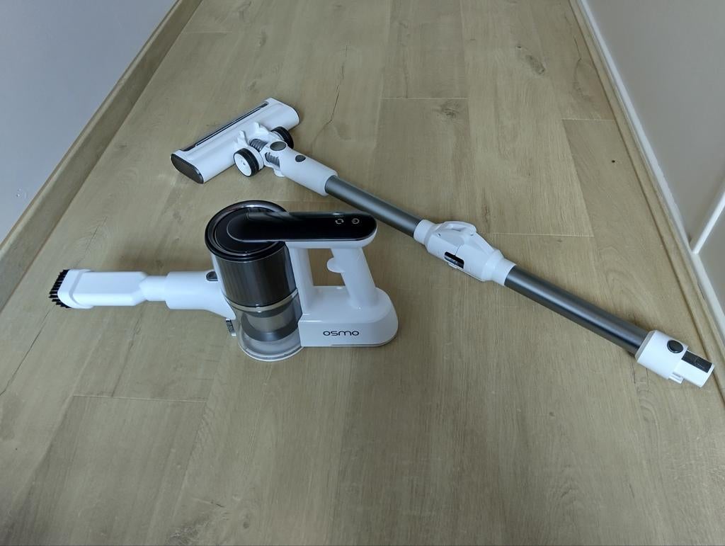 Osmo steelstofzuiger, Elektronische apparatuur, Ophalen, Zo goed als nieuw, Reservoir, Stofzuiger