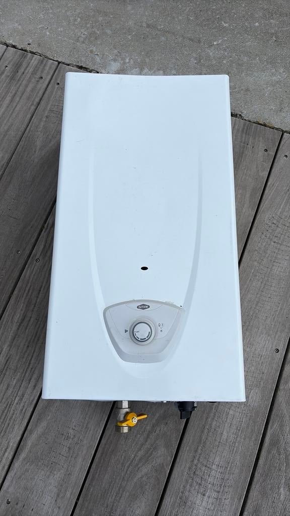 Geyser à gaz Sitam Fluendo Plus 11l Butane/Propane/GPL, Enlèvement ou Envoi, Comme neuf