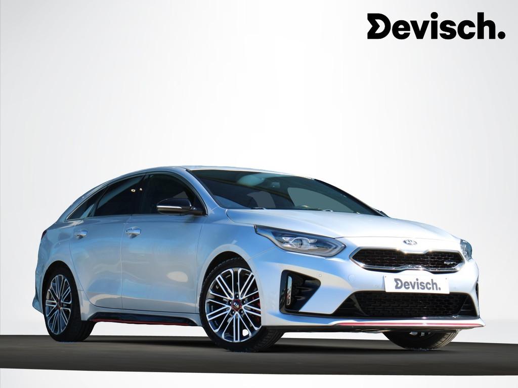 Kia ProCeed GT 1.6 T-GDi Automaat 204 PK *CAM*NAV*JBL SOUND*, Auto's, Kia, Gebruikt, 4 cilinders, Leder en Stof, Bedrijf