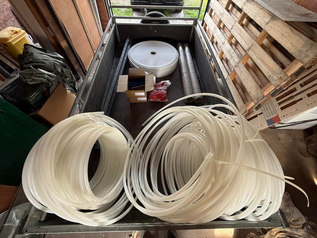 Vloerverwarming set met alle benodigdheden, Enlèvement, Neuf, Autres types