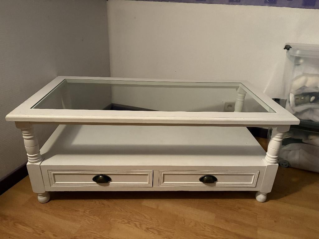 table de salon, Maison & Meubles, 100 à 150 cm, Chêne, Moins de 50 cm, Comme neuf