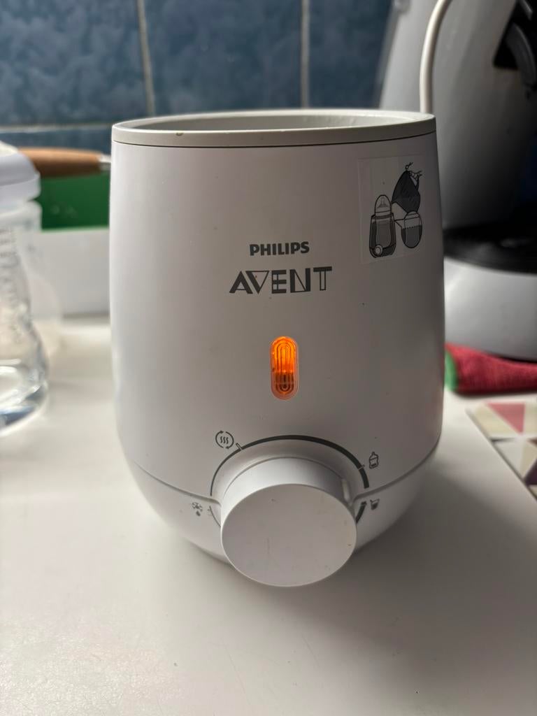 Flessenwarmer philips avent, Ophalen of Verzenden, Zo goed als nieuw