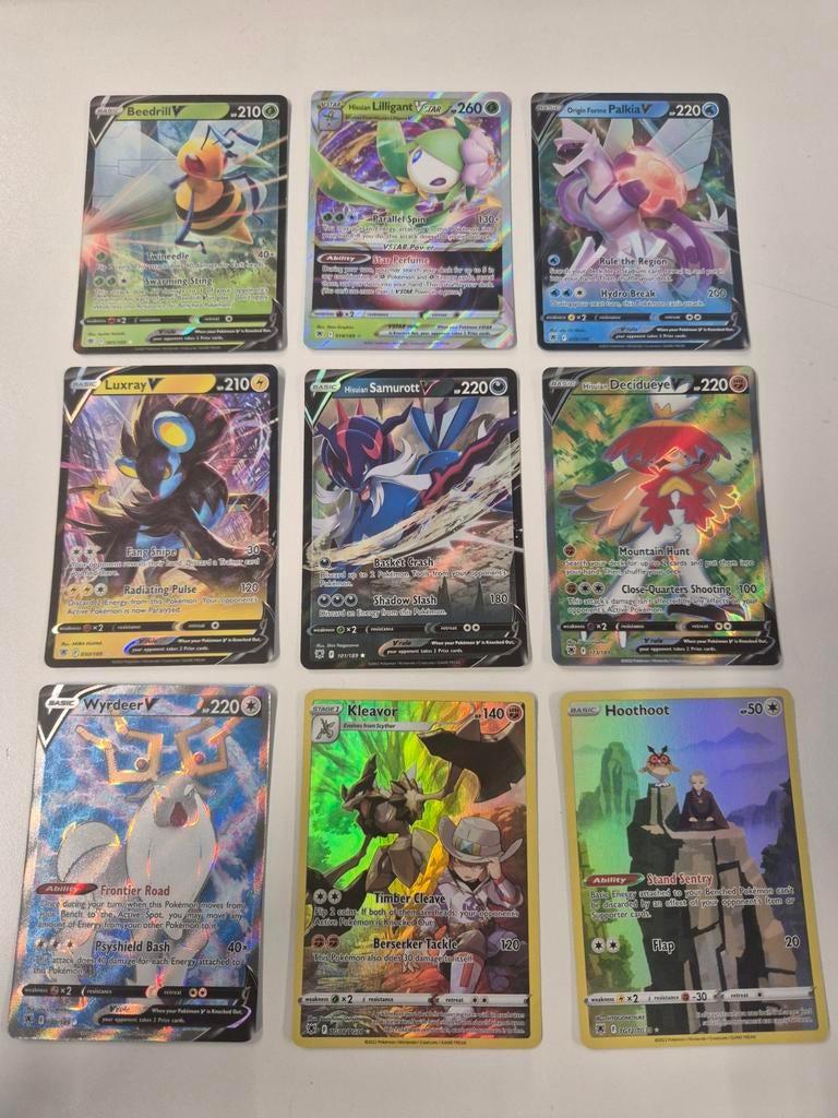 Hits van de sets sword & shield, Ophalen