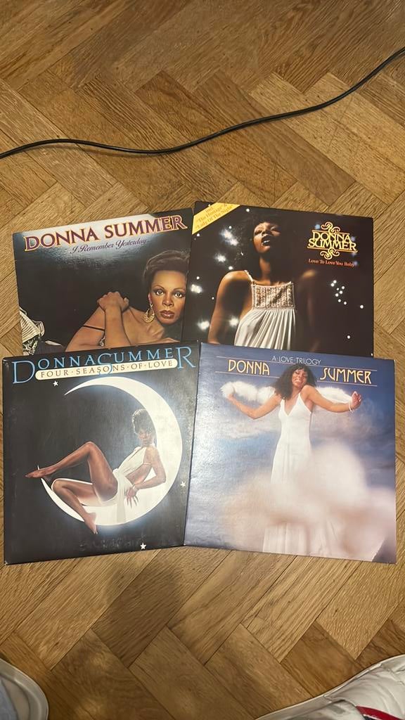 4 vinyles Donna Summer, CD & DVD, Vinyles | Pop, Utilisé, Enlèvement