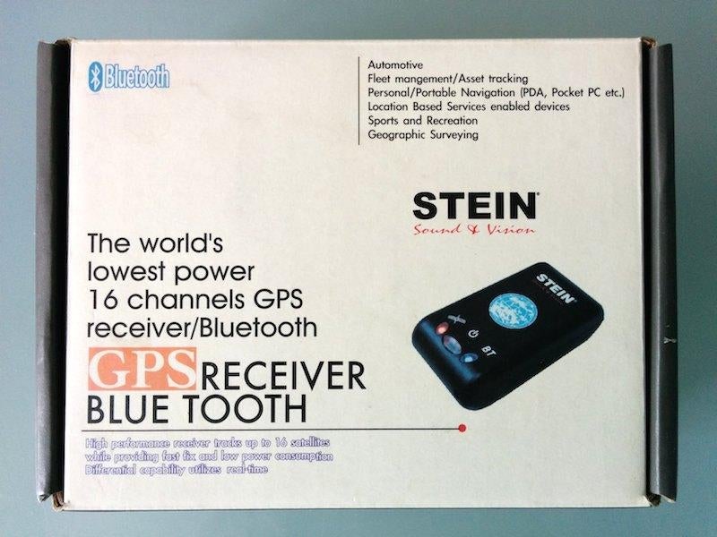 Stein Bluetooth GPS Receiver (16 kanalen), Ophalen, Gebruikt