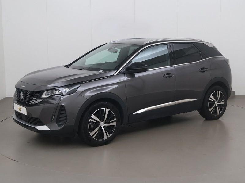 Peugeot 3008 1.2 puretech gt 130 AT, Auto's, Automaat, Gebruikt, 1199 cc, Overige bekleding