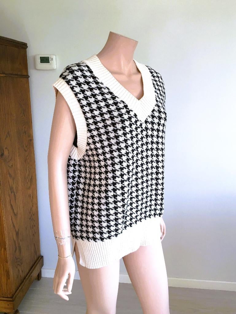 ZARA - super modieuze debardeur - trui - oversized - S, Comme neuf, Envoi, Zara, Taille 36 (S)