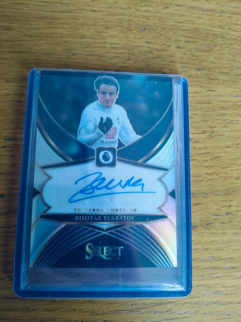 Panini select premier league legend autograph Berbatov, Enlèvement ou Envoi