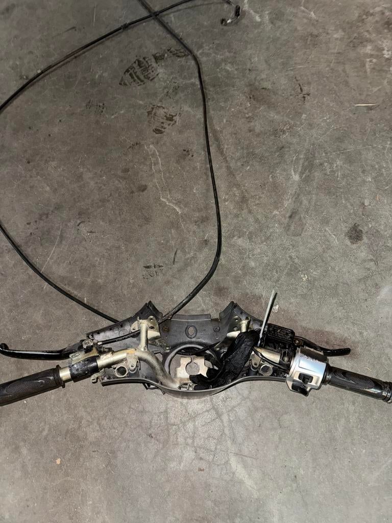 Vespa stuur helemaal volledig, Motoren, Ophalen of Verzenden