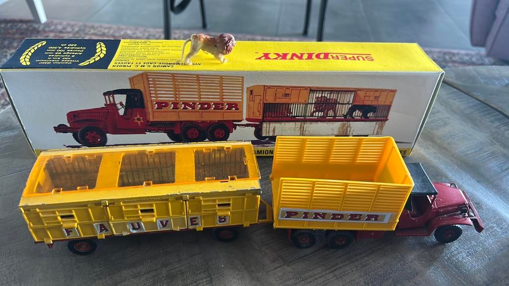 Dinky toys Pinder, Enlèvement ou Envoi, Comme neuf, Bus ou Camion, Dinky Toys